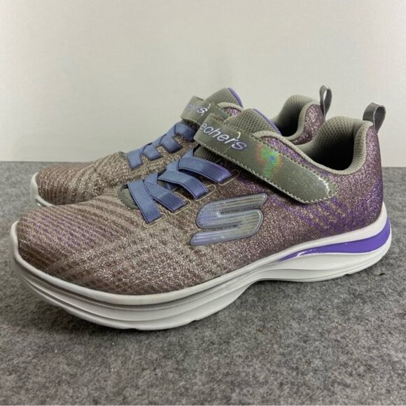 Skechers Kids Girls' Double Dreams Sparkle Active Sneaker Running Shoe Size 5 - Picture 1 of 12